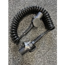 Spiralkabel 15-polet m/støpsel
